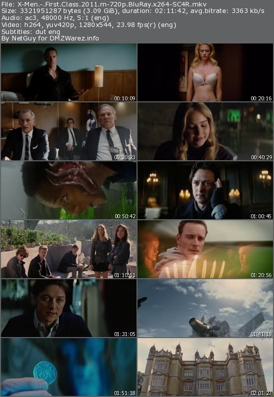 X-Men: First Class (2011) m-720p BluRay x264-SC4R X-Men: First Class (2011) m-720p BluRay x264-SC4R