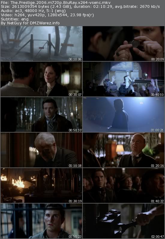 The Prestige (2006) m720p BluRay x264-vsenc The Prestige (2006) m720p BluRay x264-vsenc
