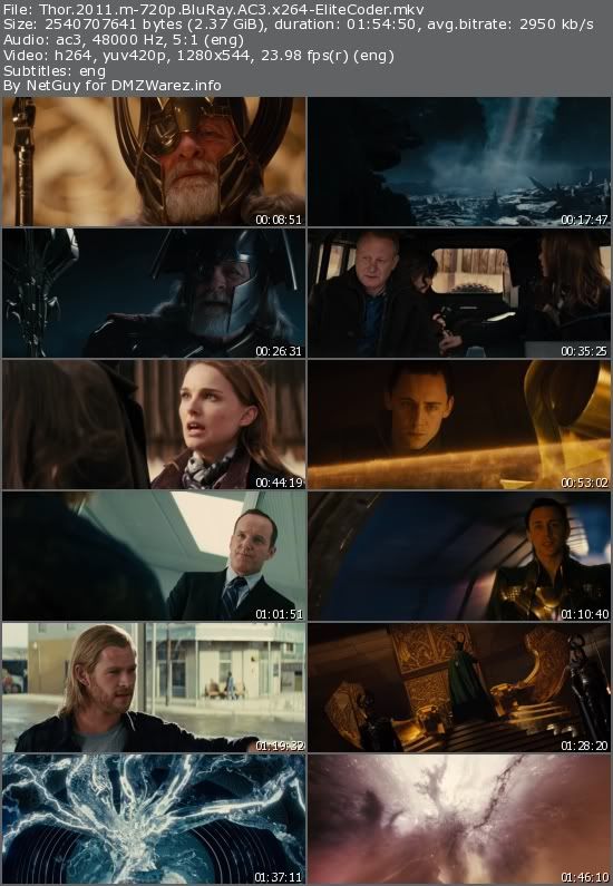 Thor (2011) m-720p BluRay AC3 x264-EliteCoder Thor (2011) m-720p BluRay AC3 x264-EliteCoder