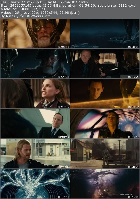 Thor (2011) m720p BluRay AC3 x264-HD17 Thor (2011) m720p BluRay AC3 x264-HD17