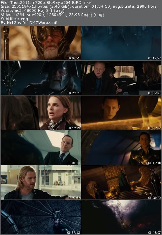 Thor (2011) m720p BluRay x264-BiRD Thor (2011) m720p BluRay x264-BiRD