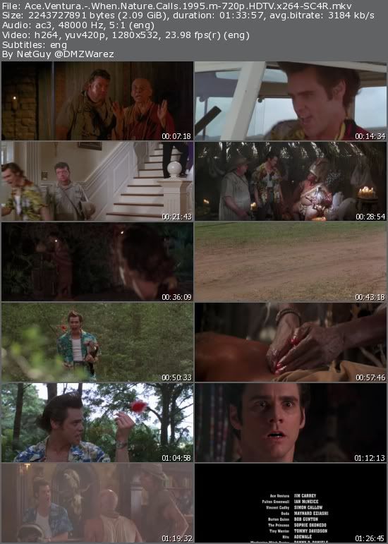 Ace Ventura: When Nature Calls (1995) m-720p HDTV x264-SC4R Ace Ventura: When Nature Calls (1995) m-720p HDTV x264-SC4R