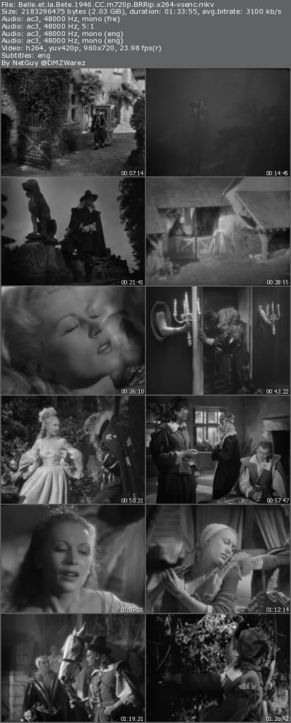 Beauty and the Beast (1946) CC m720p BRRip x264-vsenc Beauty and the Beast (1946) CC m720p BRRip x264-vsenc
