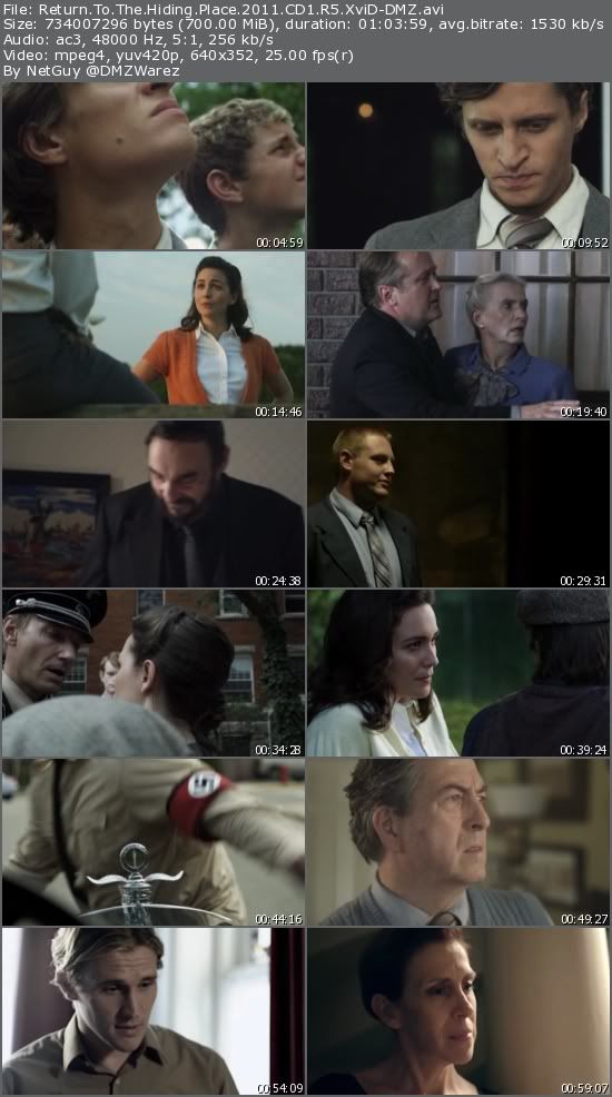 Return To The Hiding Place (2011) R5 XviD-DMZ Return To The Hiding Place (2011) R5 XviD-DMZ