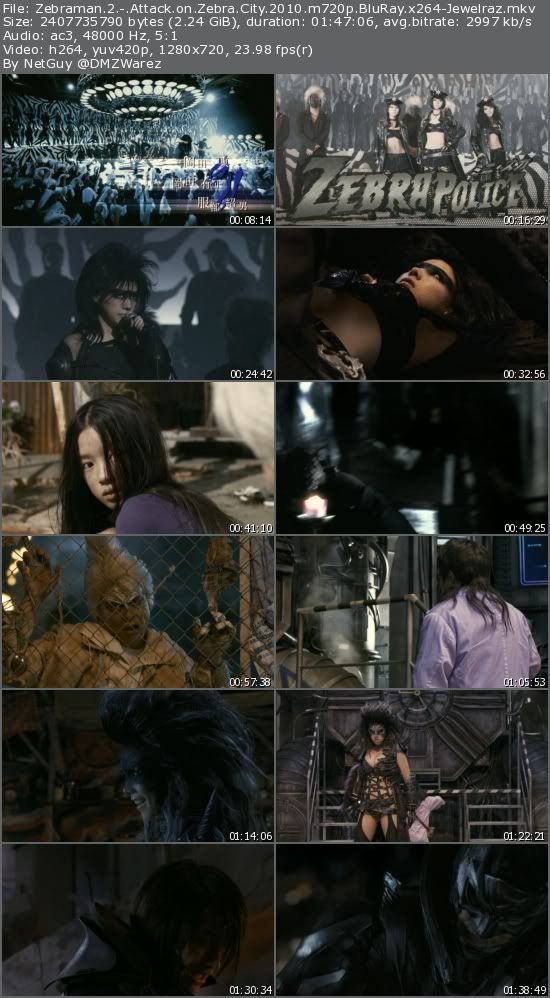 Zebraman 2: Attack on Zebra City (2010) m720p BluRay x264-Jewelraz Zebraman 2: Attack on Zebra City (2010) m720p BluRay x264-Jewelraz
