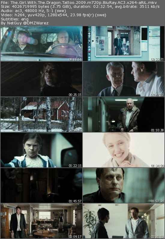 The Girl With The Dragon Tattoo (2009) m720p BluRay AC3 x264-aRiL The Girl With The Dragon Tattoo (2009) m720p BluRay AC3 x264-aRiL