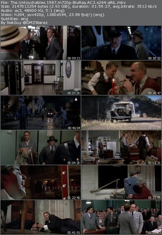 The Untouchables (1987) m720p BluRay AC3 x264-aRiL The Untouchables (1987) m720p BluRay AC3 x264-aRiL