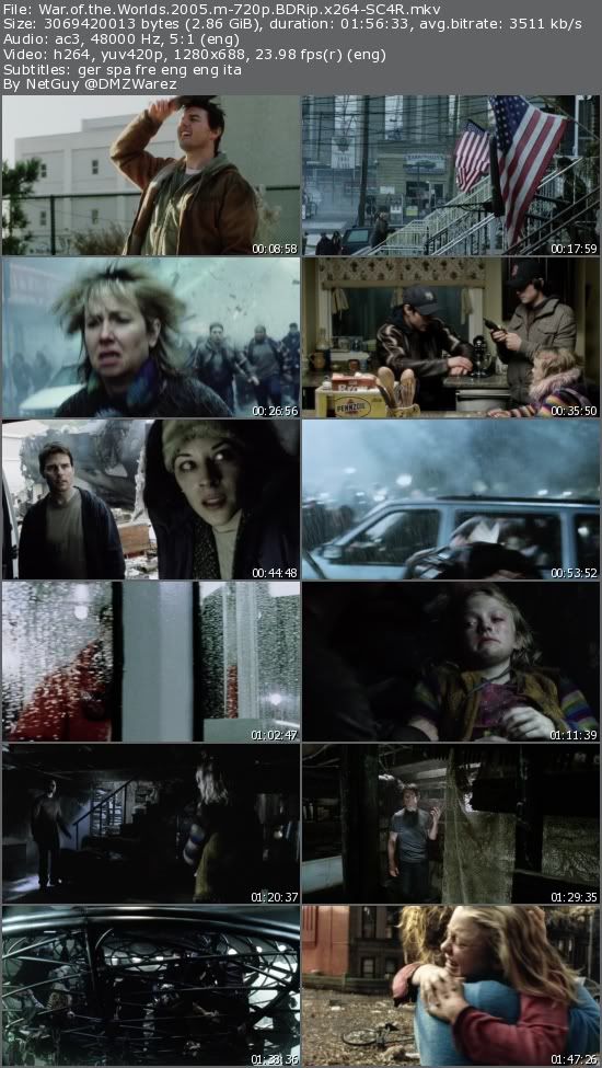 War of the Worlds (2005) m-720p BDRip x264-SC4R War of the Worlds (2005) m-720p BDRip x264-SC4R