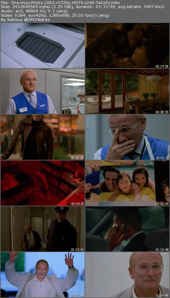 One Hour Photo (2002) m720p HDTV x264-TwIzZy One Hour Photo (2002) m720p HDTV x264-TwIzZy