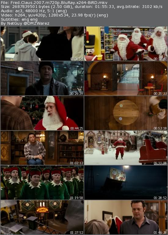 Fred Claus (2007) m720p BluRay x264-BiRD Fred Claus (2007) m720p BluRay x264-BiRD
