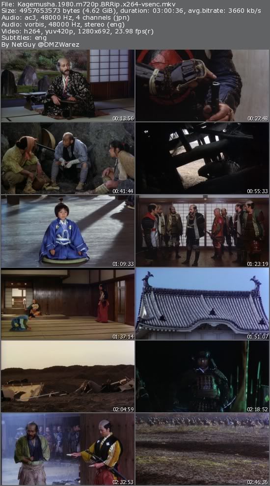 Kagemusha (1980) m720p BRRip x264-vsenc Kagemusha (1980) m720p BRRip x264-vsenc