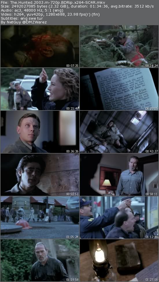 The Hunted (2003) m-720p BDRip x264-SC4R The Hunted (2003) m-720p BDRip x264-SC4R