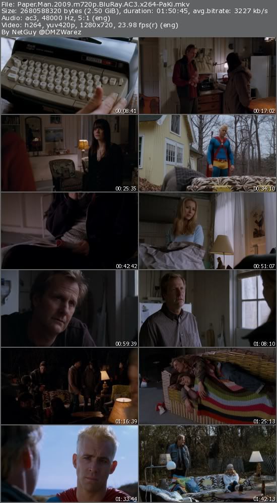 Paper Man (2009) m720p BluRay AC3 x264-PaKi Paper Man (2009) m720p BluRay AC3 x264-PaKi