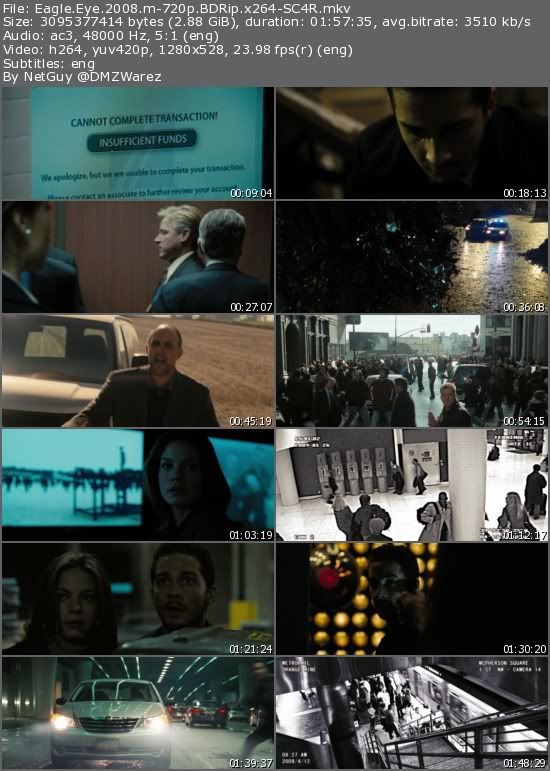 Eagle Eye (2008) m-720p BDRip x264-SC4R ?(ReUpload) Eagle Eye (2008) m-720p BDRip x264-SC4R ?(ReUpload)