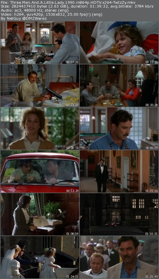 Three Men And A Little Lady (1990) m864p HDTV x264-TwIzZy Three Men And A Little Lady (1990) m864p HDTV x264-TwIzZy