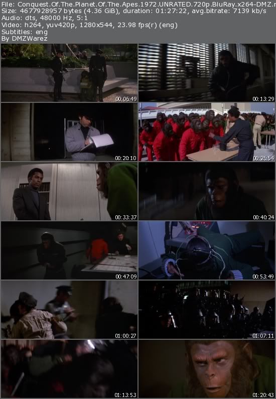 Conquest Of The Planet Of The Apes (1972) UNRATED 720p BluRay x264-DMZ Conquest Of The Planet Of The Apes (1972) UNRATED 720p BluRay x264-DMZ