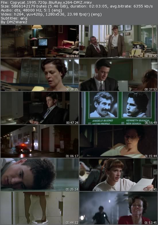 Copycat (1995) 720p BluRay x264-DMZ Copycat (1995) 720p BluRay x264-DMZ