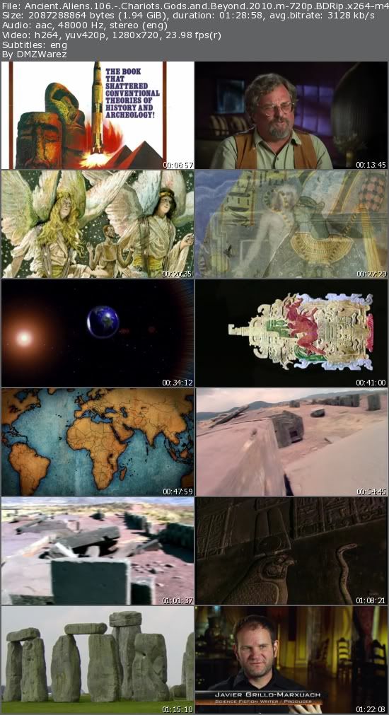 Ancient Aliens 106: Chariots Gods and Beyond (2010) m-720p BDRip x264-m4c14k Ancient Aliens 106: Chariots Gods and Beyond (2010) m-720p BDRip x264-m4c14k