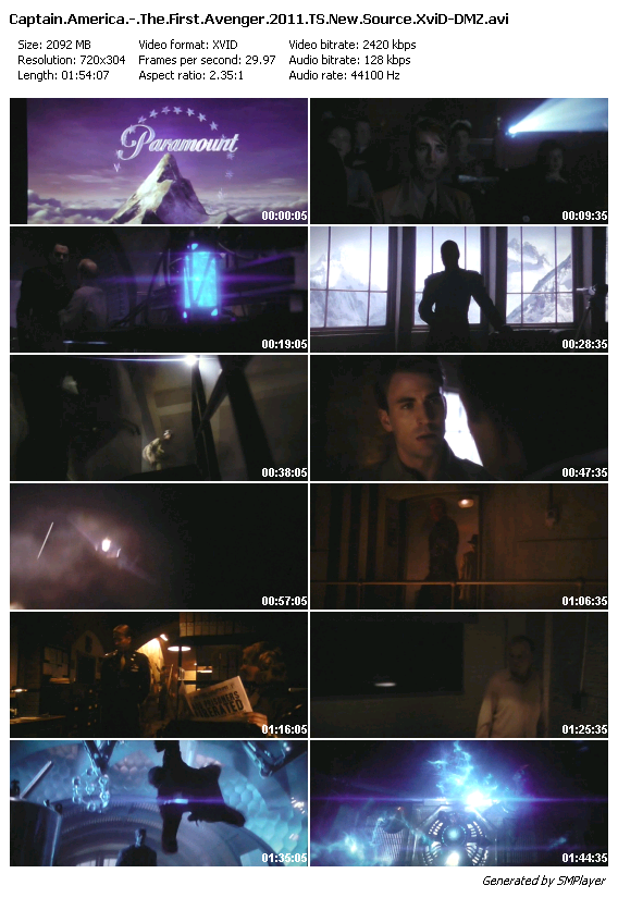 Captain America: The First Avenger (2011) TS New Source XviD-DMZ Captain America: The First Avenger (2011) TS New Source XviD-DMZ