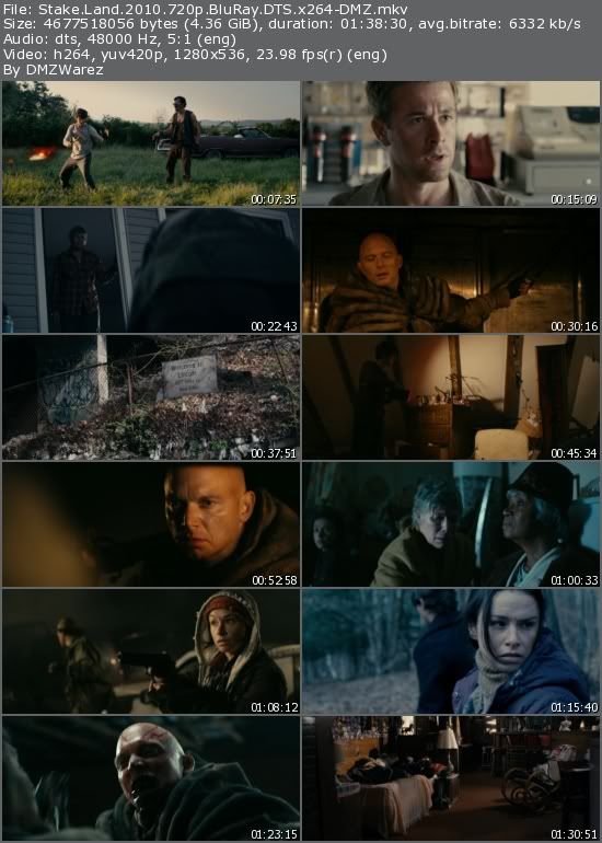 Stake Land (2010) 720p BluRay DTS x264-DMZ Stake Land (2010) 720p BluRay DTS x264-DMZ
