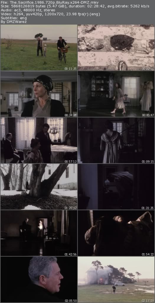 The Sacrifice (1986) 720p BluRay x264-DMZ The Sacrifice (1986) 720p BluRay x264-DMZ