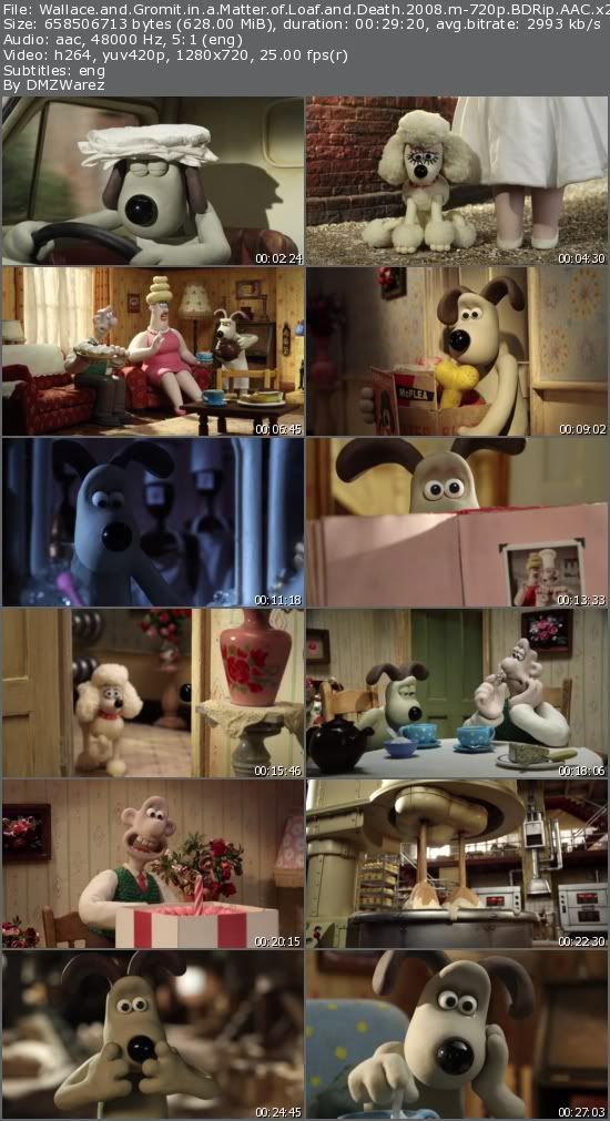 Wallace and Gromit in a Matter of Loaf and Death (2008) m-720p BDRip AAC x264-m4c14k Wallace and Gromit in a Matter of Loaf and Death (2008) m-720p BDRip AAC x264-m4c14k