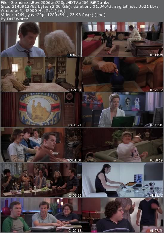 Grandmas Boy (2006) m720p HDTV x264-BiRD Grandmas Boy (2006) m720p HDTV x264-BiRD