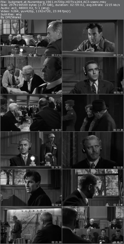 Judgment at Nuremberg (1961) m720p HDTV x264 AC3-vsenc Judgment at Nuremberg (1961) m720p HDTV x264 AC3-vsenc