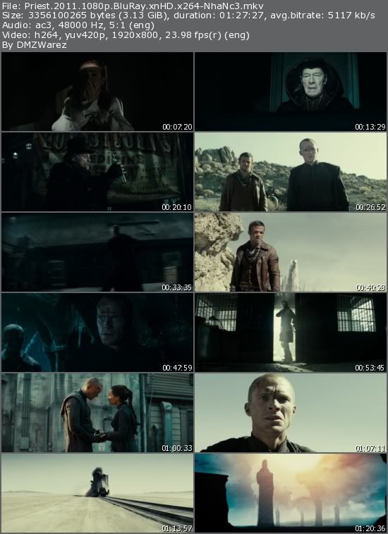 Priest (2011) 1080p BluRay xnHD x264-NhaNc3 Priest (2011) 1080p BluRay xnHD x264-NhaNc3