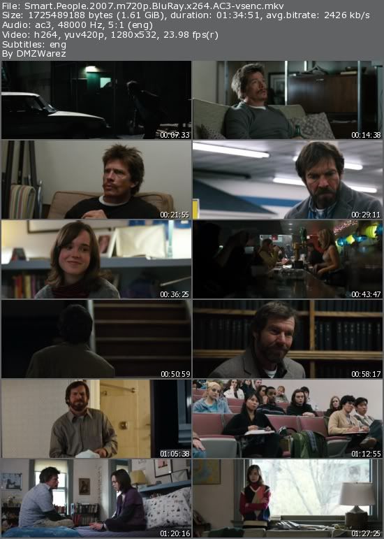 Smart People (2007) m720p BluRay x264 AC3-vsenc Smart People (2007) m720p BluRay x264 AC3-vsenc