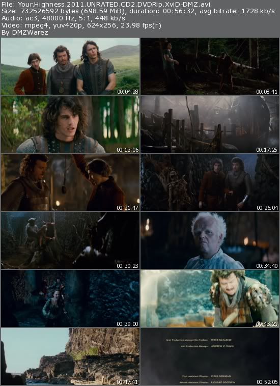 Your Highness (2011) UNRATED DVDRip XviD-DMZ Your Highness (2011) UNRATED DVDRip XviD-DMZ