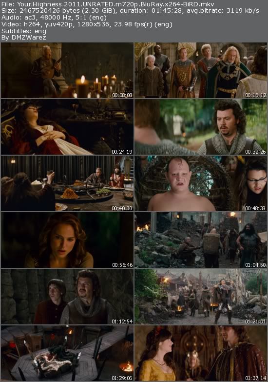 Your Highness (2011) UNRATED m720p BluRay x264-BiRD Your Highness (2011) UNRATED m720p BluRay x264-BiRD