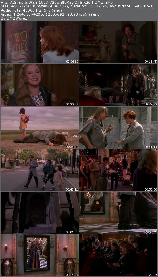 A Simple Wish (1997) 720p BluRay DTS x264-DMZ A Simple Wish (1997) 720p BluRay DTS x264-DMZ
