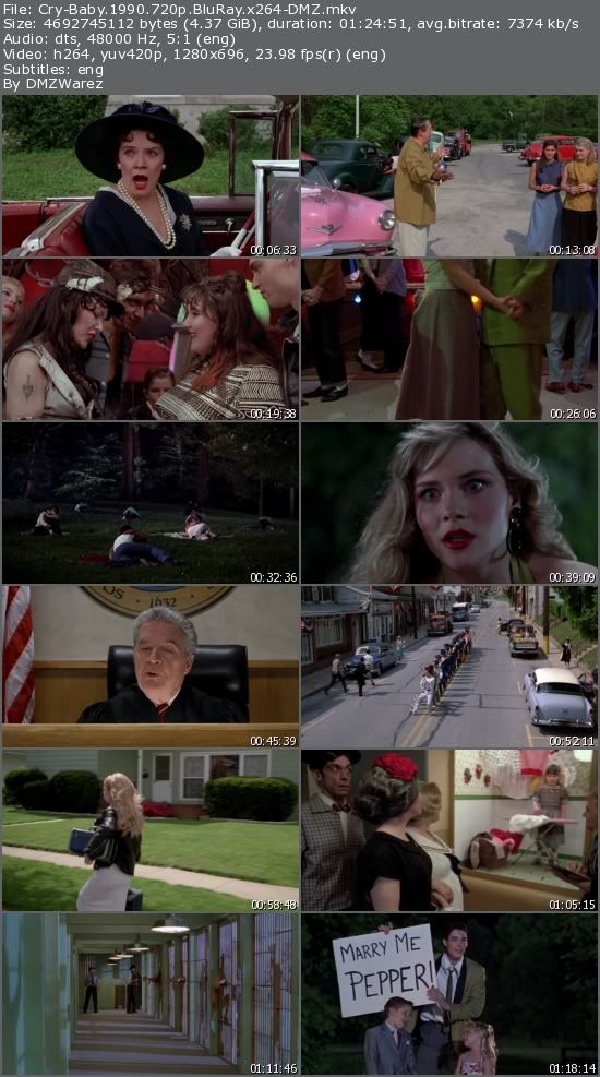 Cry-Baby (1990) 720p BluRay x264-DMZ Cry-Baby (1990) 720p BluRay x264-DMZ