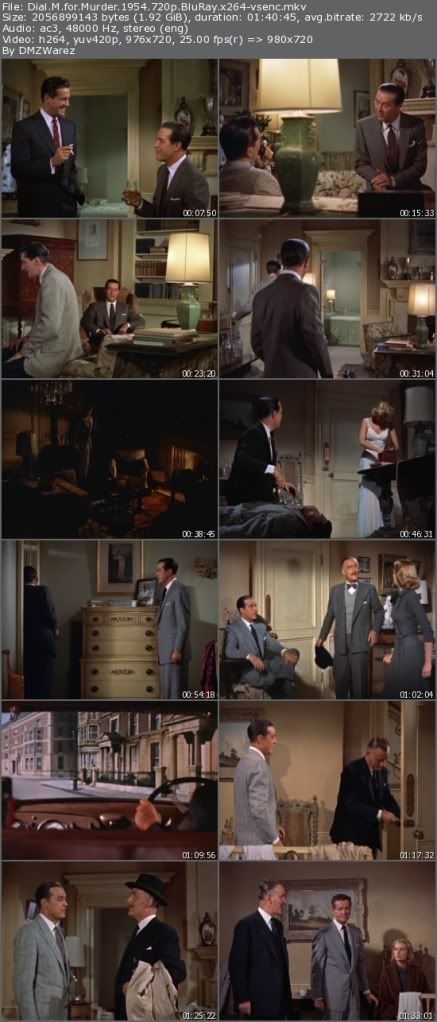 Dial M for Murder (1954) 720p BluRay x264-vsenc Dial M for Murder (1954) 720p BluRay x264-vsenc