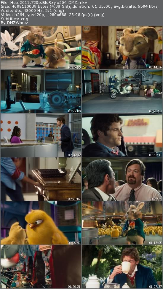 Hop (2011) 720p BluRay x264-DMZ Hop (2011) 720p BluRay x264-DMZ
