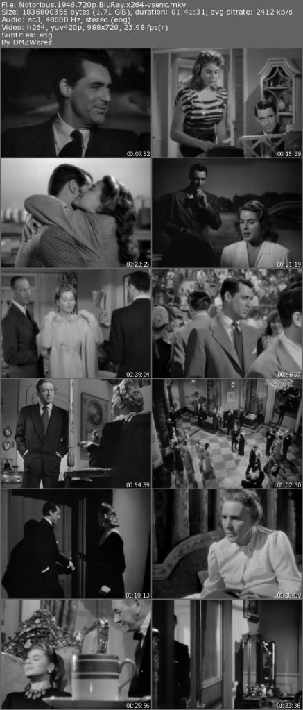 Notorious (1946) 720p BluRay x264-vsenc Notorious (1946) 720p BluRay x264-vsenc