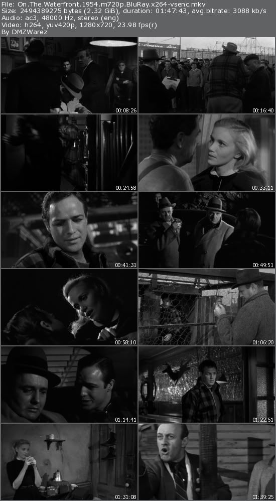 On The Waterfront (1954) m720p BluRay x264-vsenc On The Waterfront (1954) m720p BluRay x264-vsenc