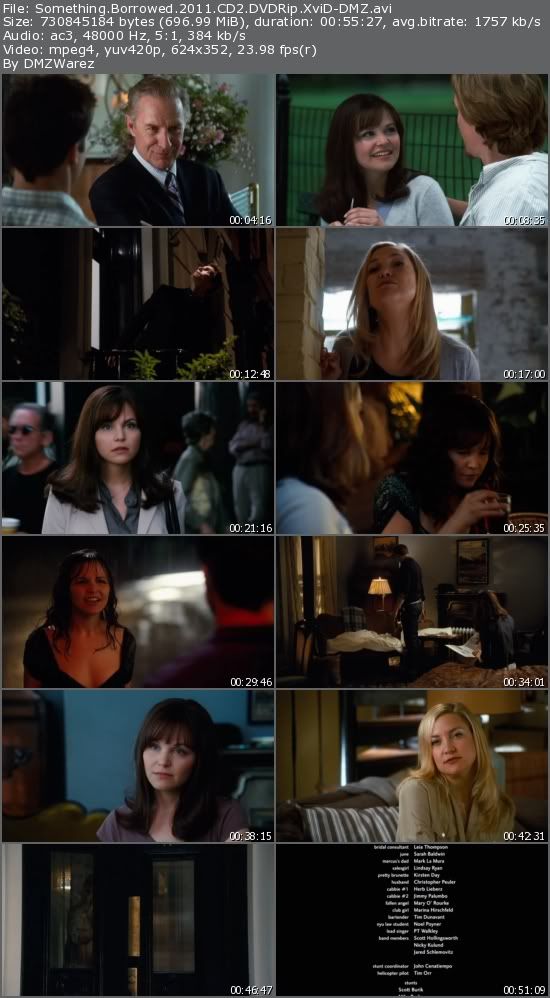Something Borrowed (2011) DVDRip XviD-DMZ Something Borrowed (2011) DVDRip XviD-DMZ