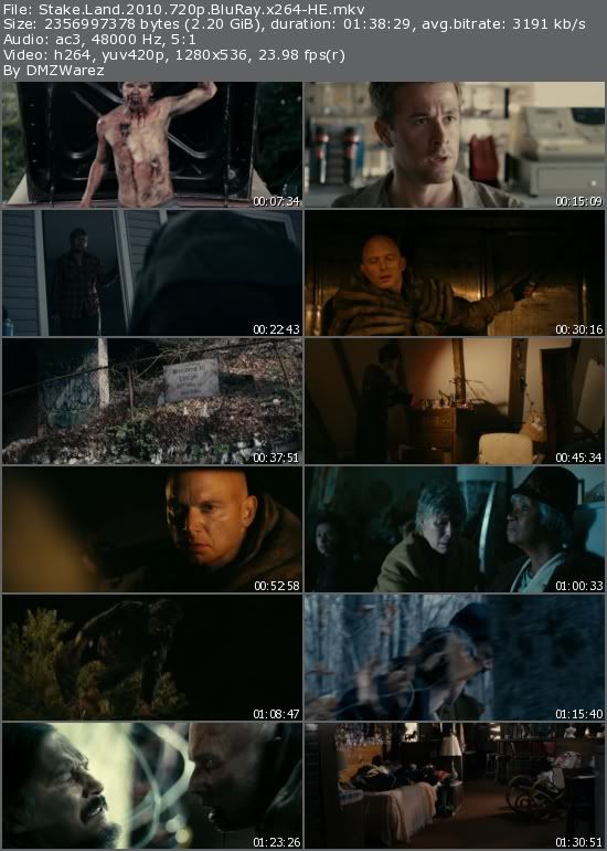 Stake Land (2010) 720p BluRay x264-HE Stake Land (2010) 720p BluRay x264-HE
