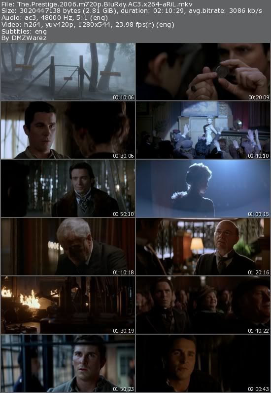 The Prestige (2006) m720p BluRay AC3 x264-aRiL The Prestige (2006) m720p BluRay AC3 x264-aRiL