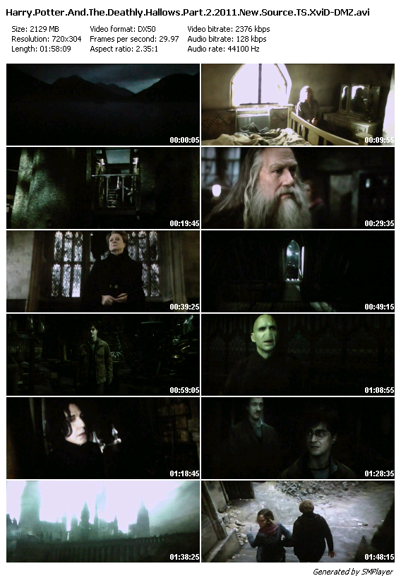 Harry Potter And The Deathly Hallows Part 2 (2011) New Source TS XviD-DMZ Harry Potter And The Deathly Hallows Part 2 (2011) New Source TS XviD-DMZ