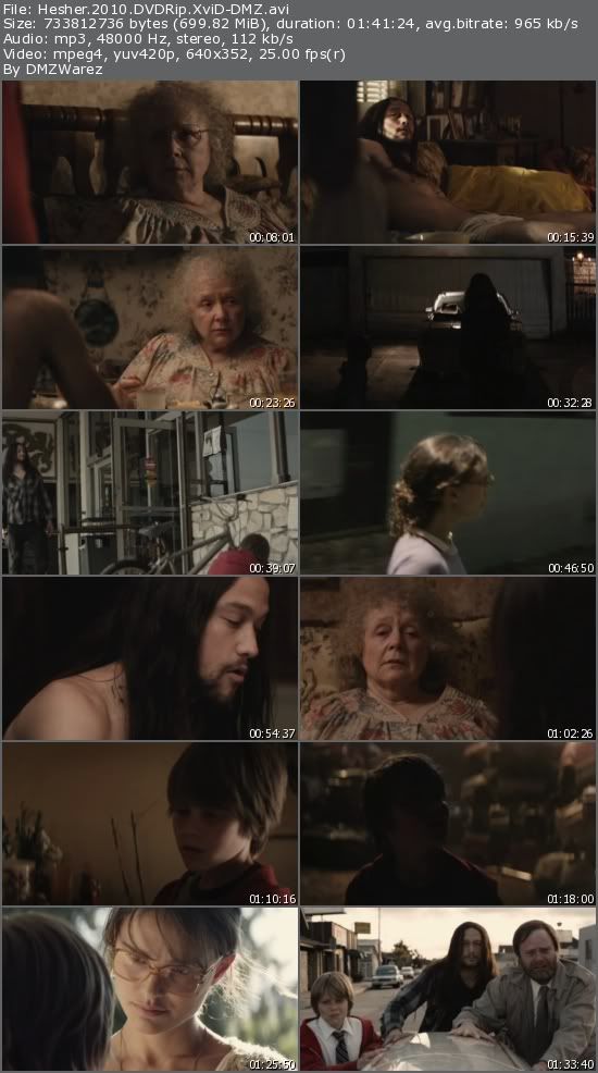 Hesher (2010) DVDRip XviD-DMZ Hesher (2010) DVDRip XviD-DMZ