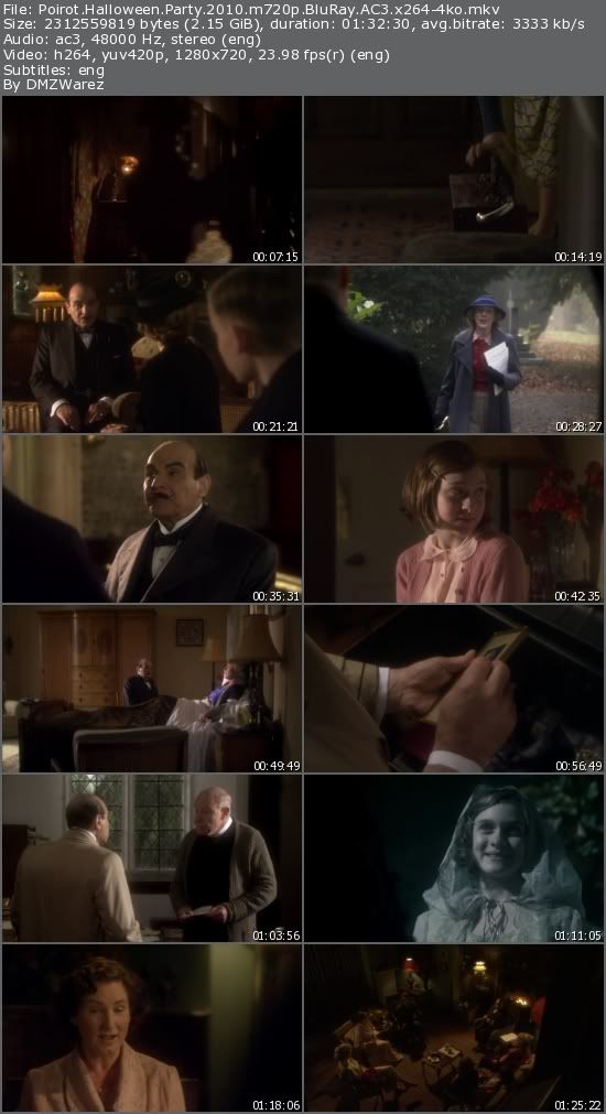 Agatha Christie's Poirot: Hallowe'en Party (2010) m720p BluRay AC3 x264-4ko Agatha Christie's Poirot: Hallowe'en Party (2010) m720p BluRay AC3 x264-4ko