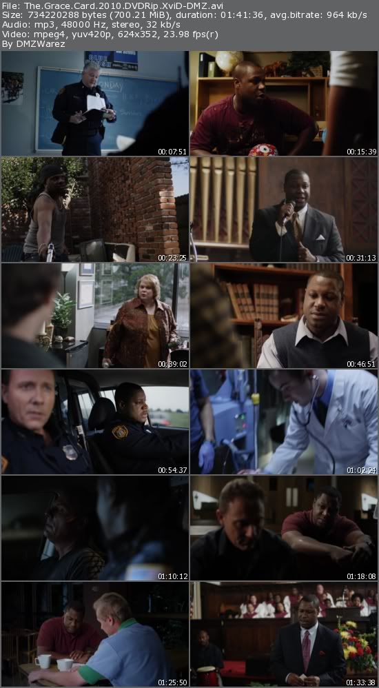 The Grace Card (2010) DVDRip XviD-DMZ The Grace Card (2010) DVDRip XviD-DMZ