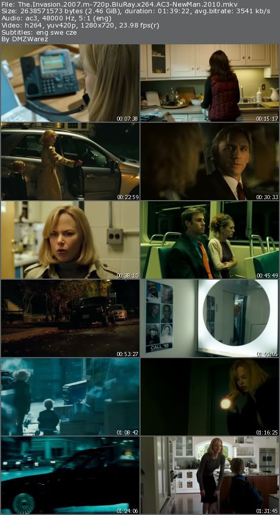 The Invasion (2007) m-720p BluRay x264 AC3-NewMan.2010 The Invasion (2007) m-720p BluRay x264 AC3-NewMan.2010