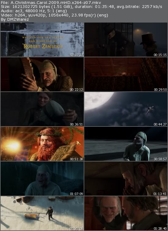 A Christmas Carol (2009) mHD x264-z07 A Christmas Carol (2009) mHD x264-z07
