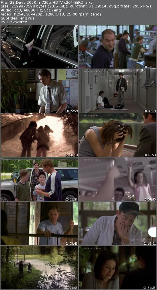 28 Days (2000) m720p HDTV x264-BiRD 28 Days (2000) m720p HDTV x264-BiRD
