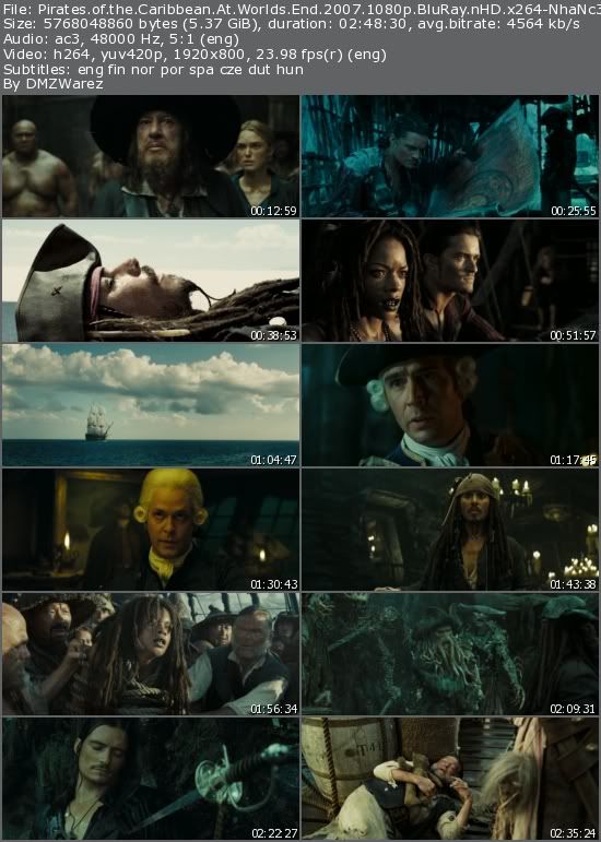 Pirates of The Caribbean: At Worlds End (2007) 1080p BluRay nHD x264-NhaNc3 Pirates of The Caribbean: At Worlds End (2007) 1080p BluRay nHD x264-NhaNc3