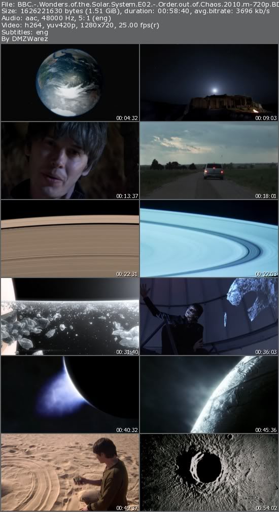 BBC - Wonders of the Solar System E02: Order out of Chaos (2010) m-720p BDRip AAC x264-m4c14k BBC - Wonders of the Solar System E02: Order out of Chaos (2010) m-720p BDRip AAC x264-m4c14k